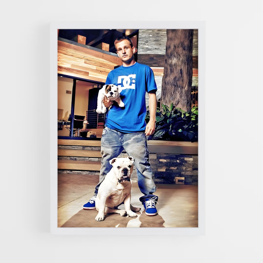 Poster Rob dyrdek – affiche Skateboard (vue 3)